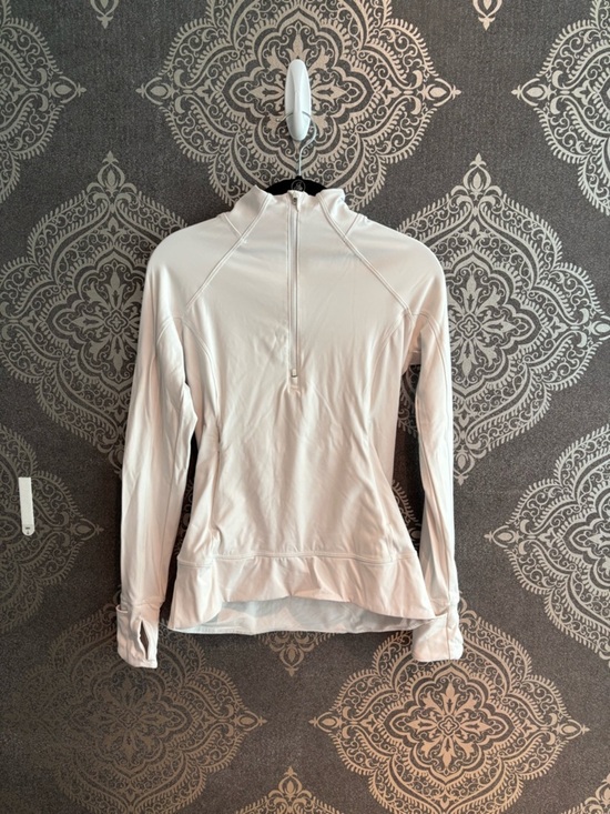 Athleta Tops - Athleta White Women's Quarter-Zip Performance Top